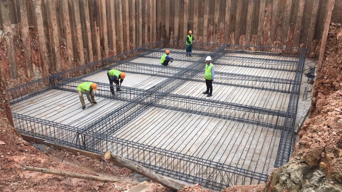 مراحل اجرای فونداسیون سوله