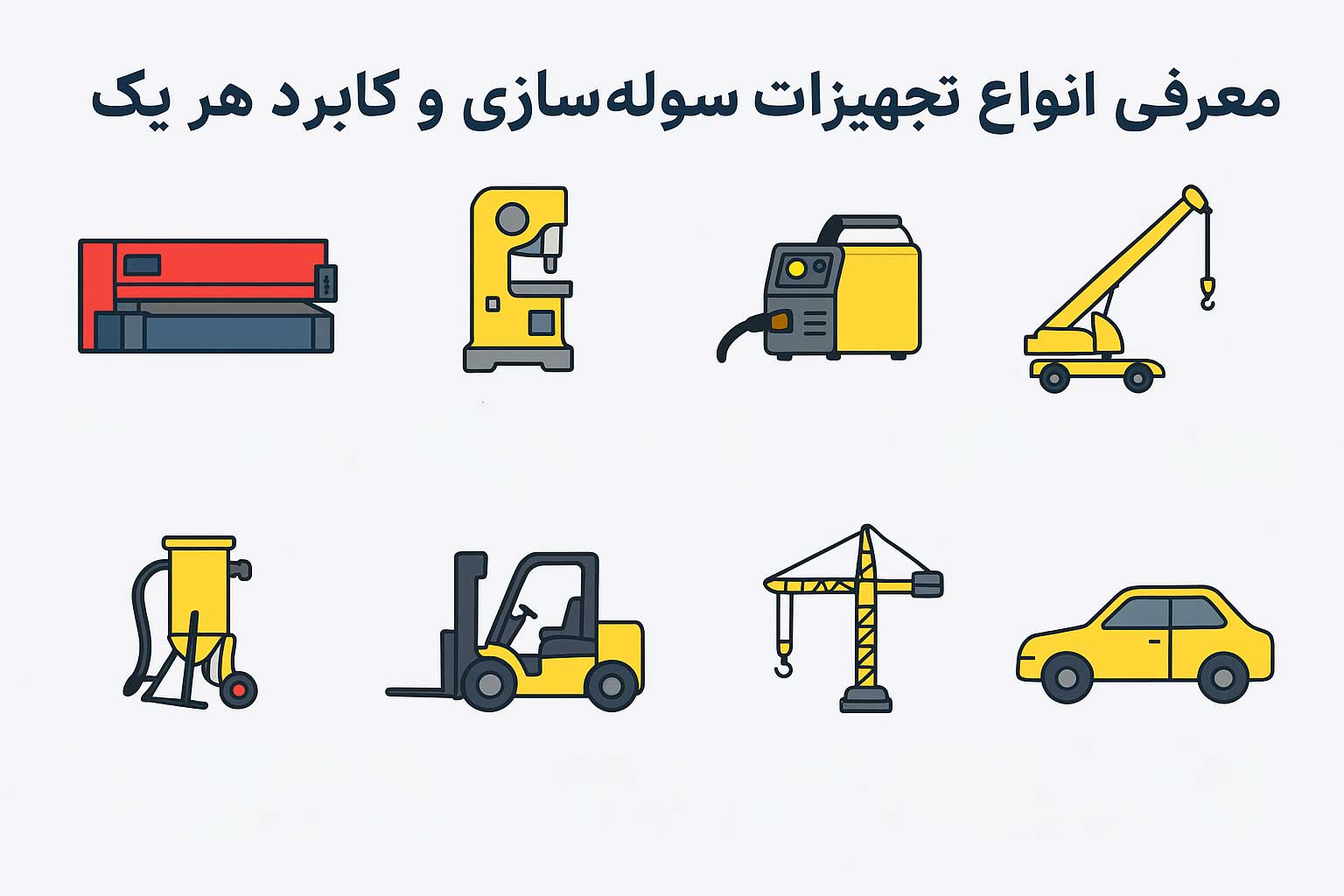 تجهیزات سوله‌سازی