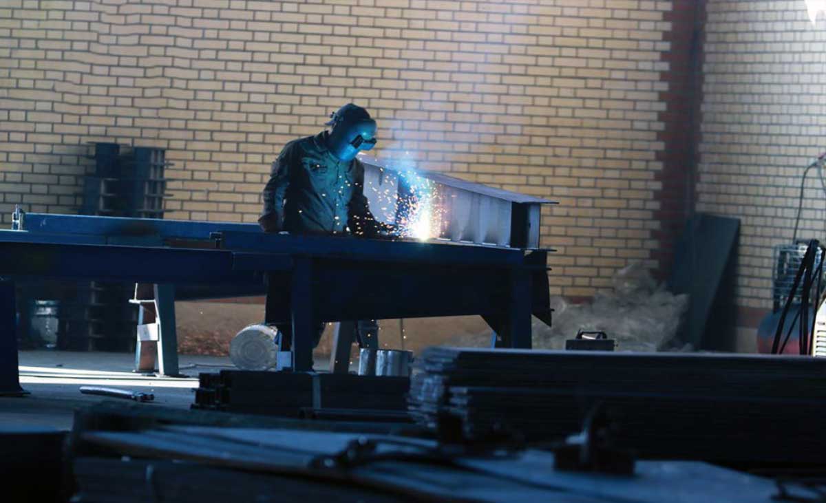 جوشکاری در سوله‌ سازی